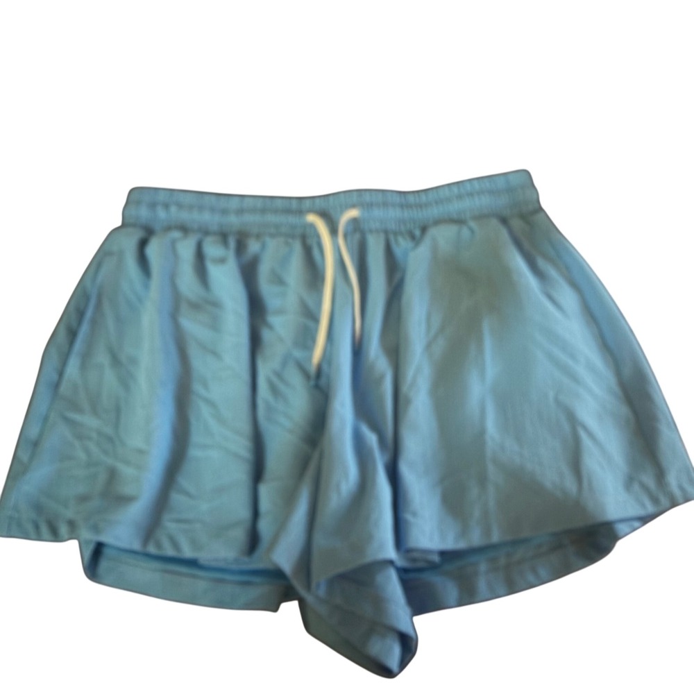 Balance Collection Light Blue Athletic Skort XL Built-in Shorts Drawstring